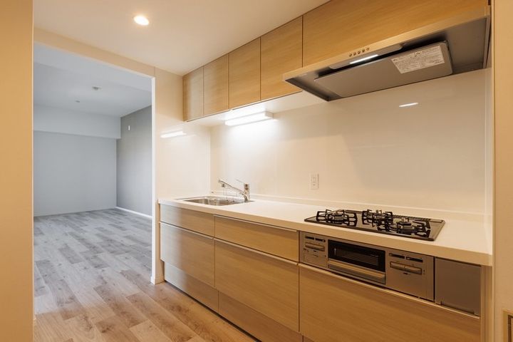 東京都中央区勝どき3(マンション)の賃貸物件のキッチン
