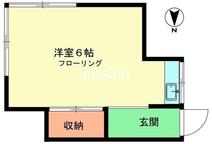 土屋アパートの間取り