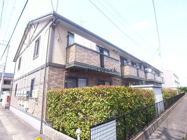 岐阜県大垣市直江町(アパート)の賃貸物件の外観