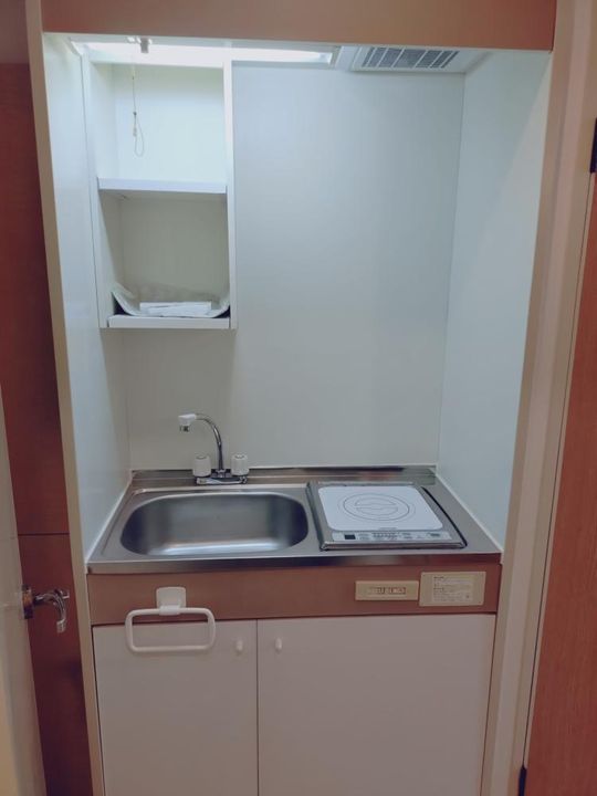 大阪府大阪市旭区高殿6(マンション)の賃貸物件のキッチン