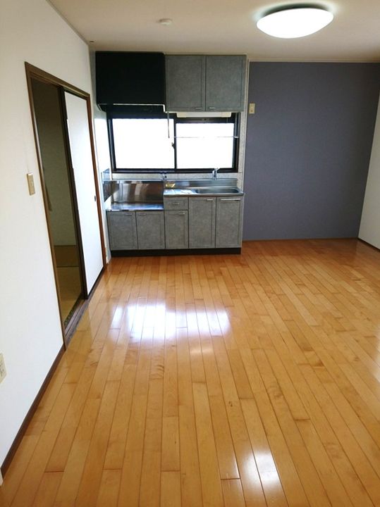 鹿児島県霧島市国分新町1(アパート)の賃貸物件のキッチン