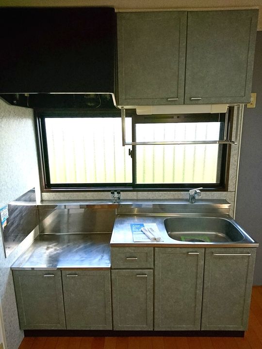 鹿児島県霧島市国分新町1(アパート)の賃貸物件のキッチン