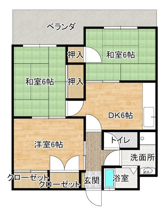 アニヴァーサリーITOの間取り
