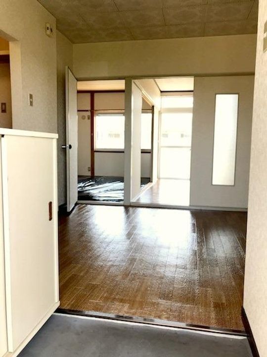 熊本県合志市須屋(アパート)の賃貸物件の玄関