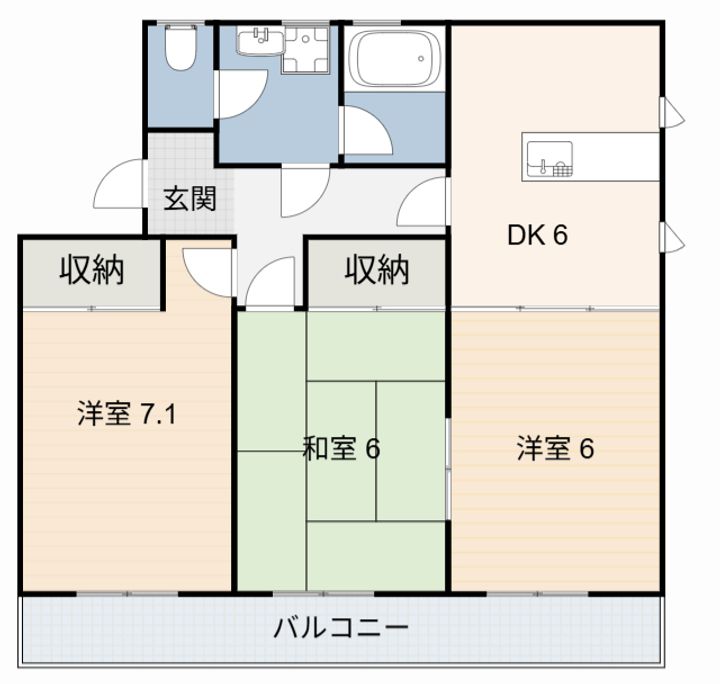 セシールの間取り