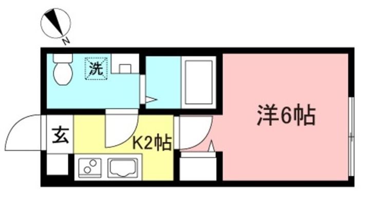 パークFLATS横浜白楽の間取り