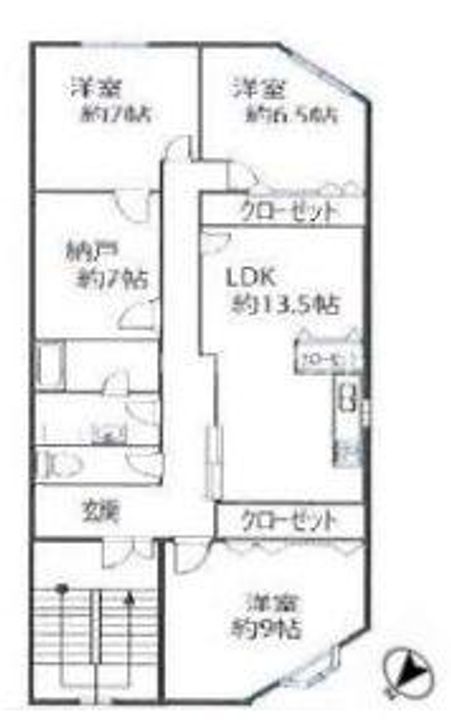 八幡屋ビルの間取り