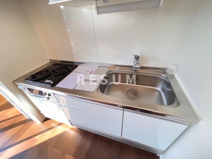 千葉県千葉市稲毛区作草部町(アパート)の賃貸物件のキッチン