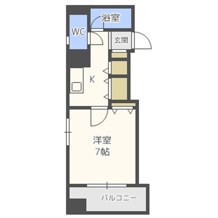 宝州博多第一ビルの間取り