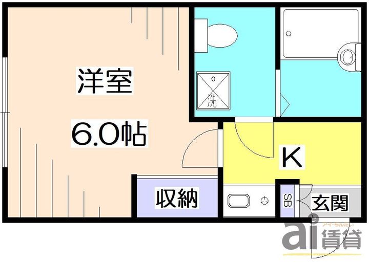 東京都練馬区貫井2(アパート)の賃貸物件の間取り