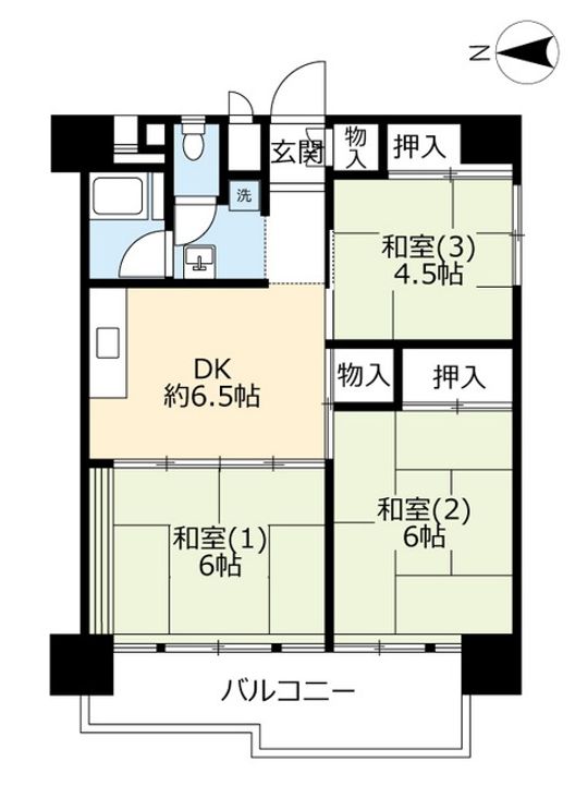 UR南港ひかりのの間取り