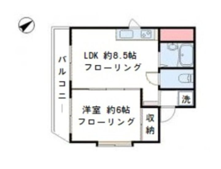 メゾンM.Yの間取り