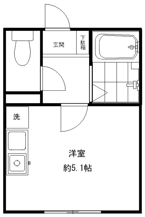 Kalio妙蓮寺の間取り