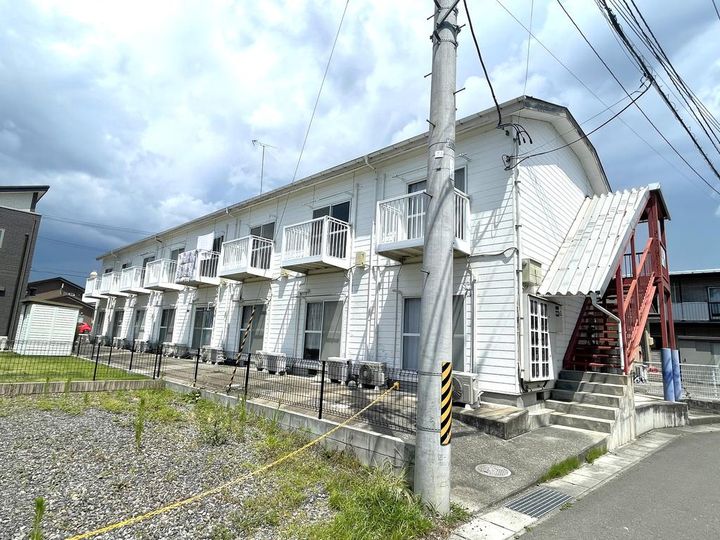 福島県郡山市田村町徳定字高畑(アパート)の賃貸物件の外観