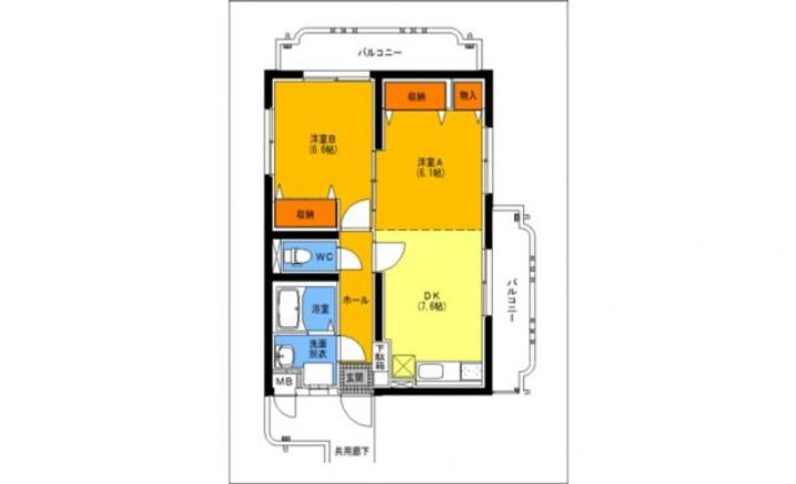 ユーミー暖家の間取り