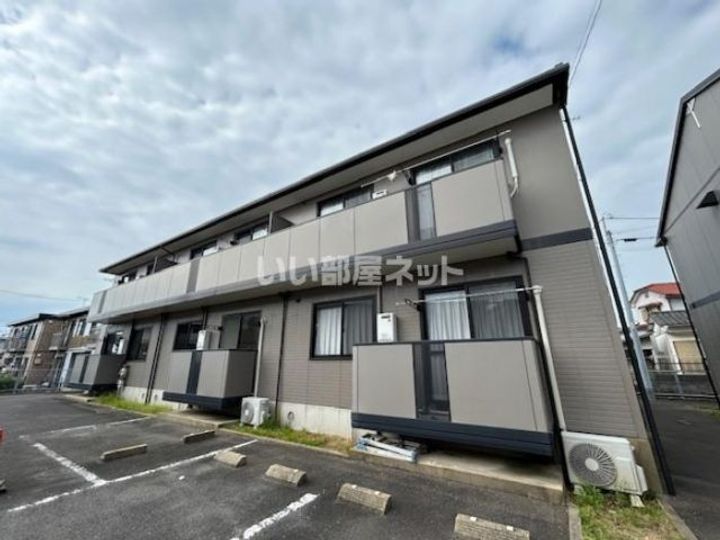 プレステージ植松 A棟の外観