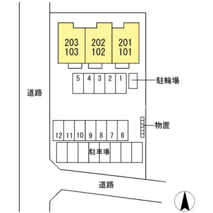 福島県いわき市泉玉露6(アパート)の賃貸物件の地図