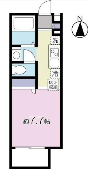 東京都練馬区立野町(アパート)の賃貸物件の間取り
