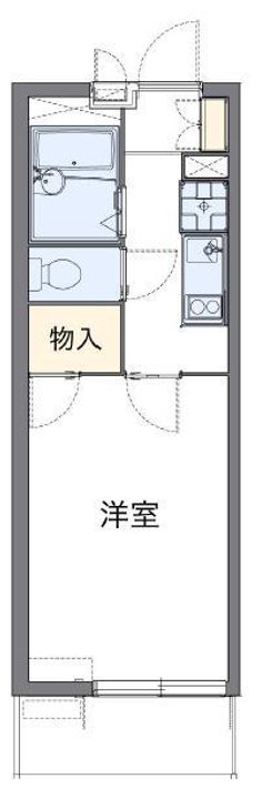 神奈川県川崎市高津区上作延(マンション)の賃貸物件の間取り