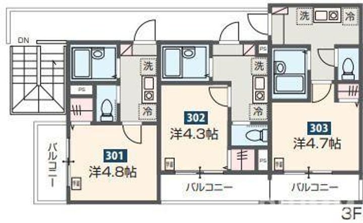 東京都足立区西新井栄町1(アパート)の賃貸物件の間取り