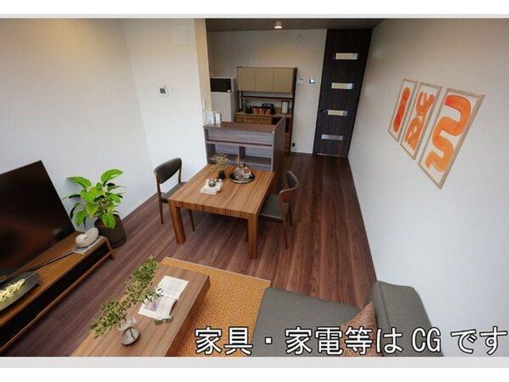 岐阜県岐阜市旦島中2(マンション)の賃貸物件の居間