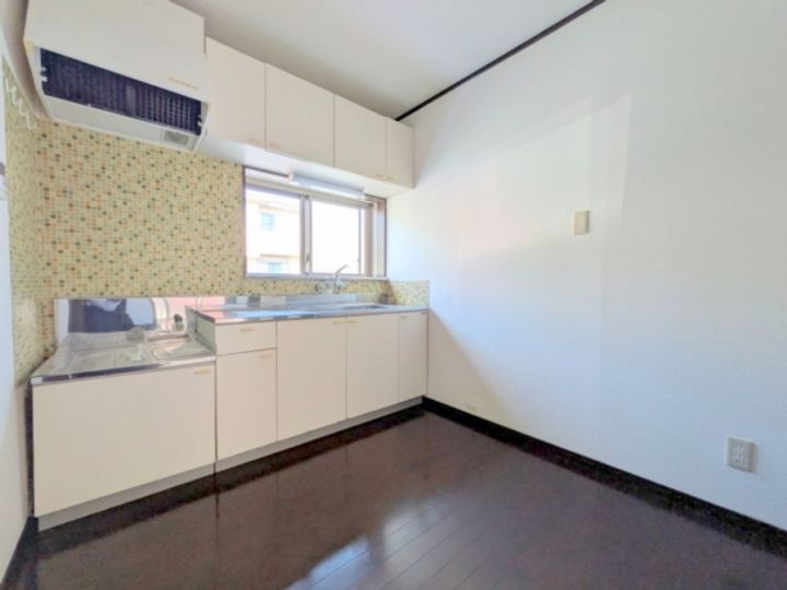 茨城県水戸市元吉田町(一戸建)の賃貸物件のキッチン