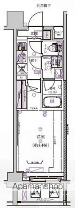 メインステージ菊川IIの間取り