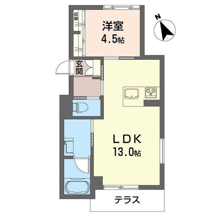 ブランニューデイの間取り