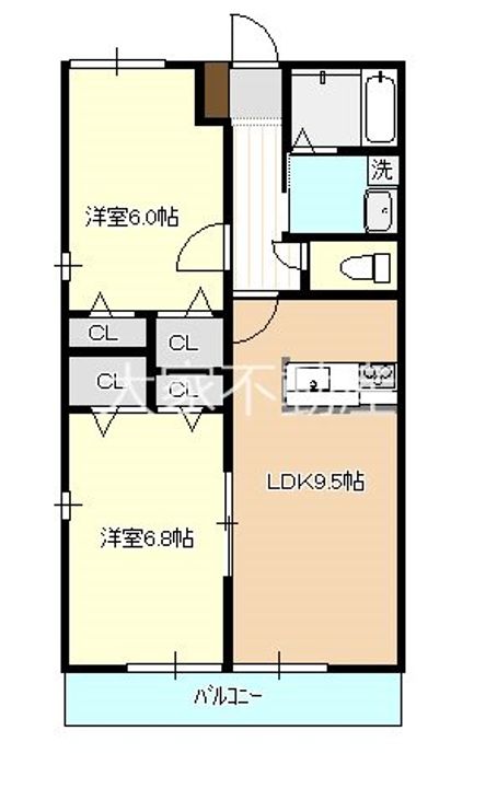 サンライズヒルいいもりの間取り