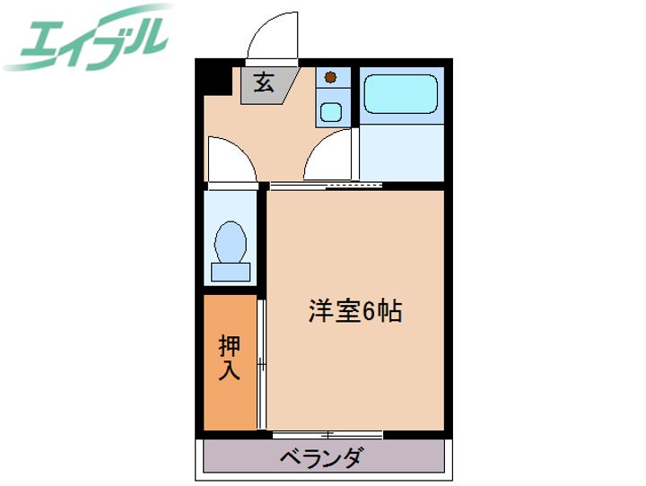 ジョイフル伊勢の間取り