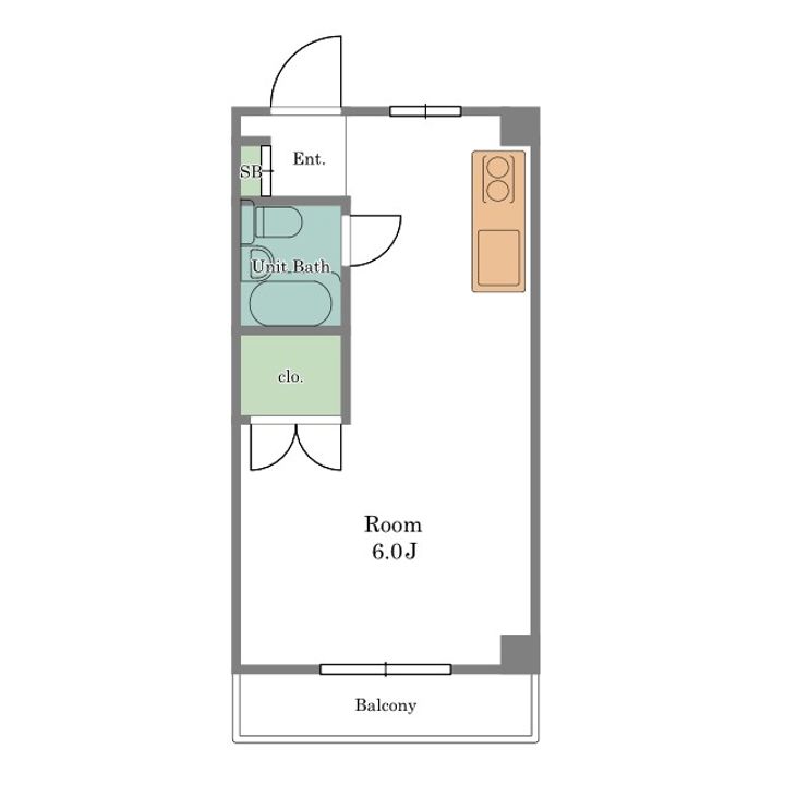 下山ビルの間取り