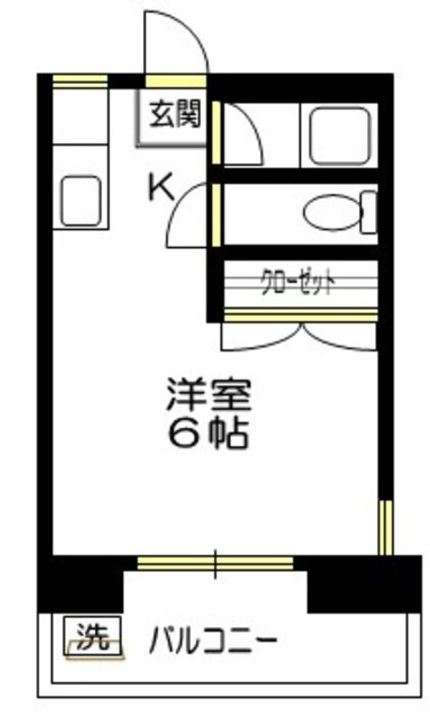 東京都杉並区大宮1(マンション)の賃貸物件の間取り