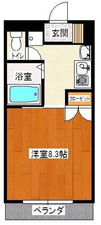 ブラッサムメイトの間取り