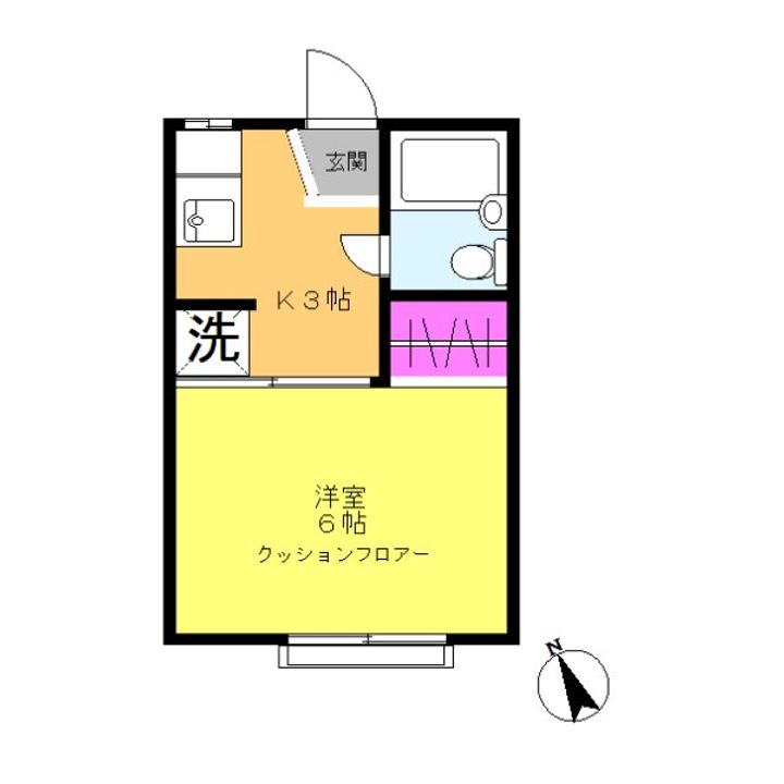 アネックス内田の間取り