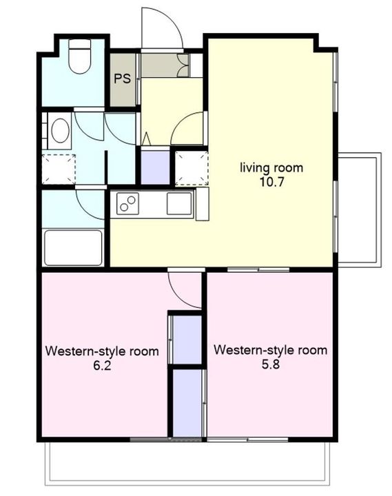 The Avenueの間取り