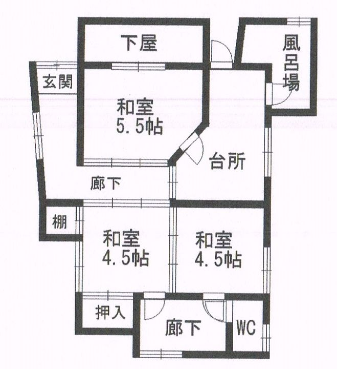 大分県大分市大字佐賀関(一戸建)の賃貸物件の間取り