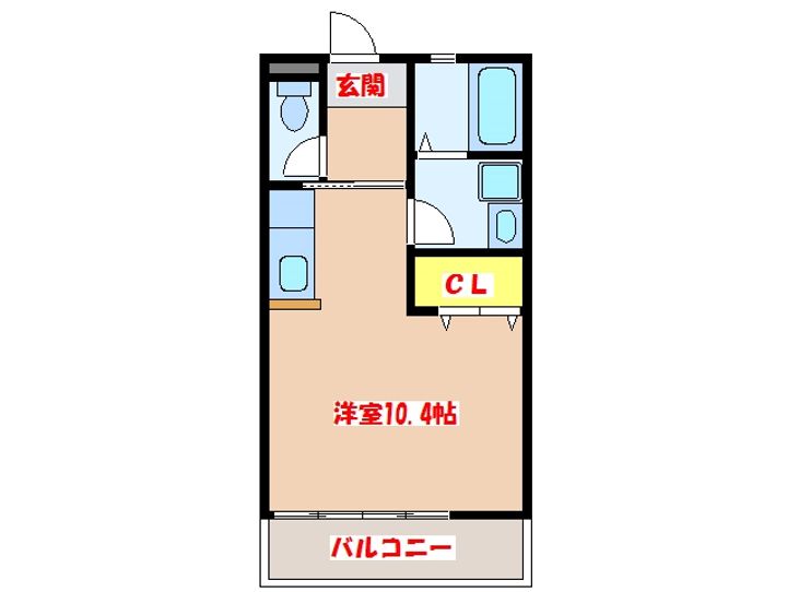 cube B棟の間取り