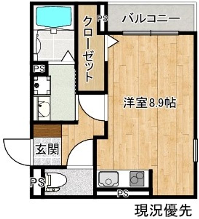アメリの間取り