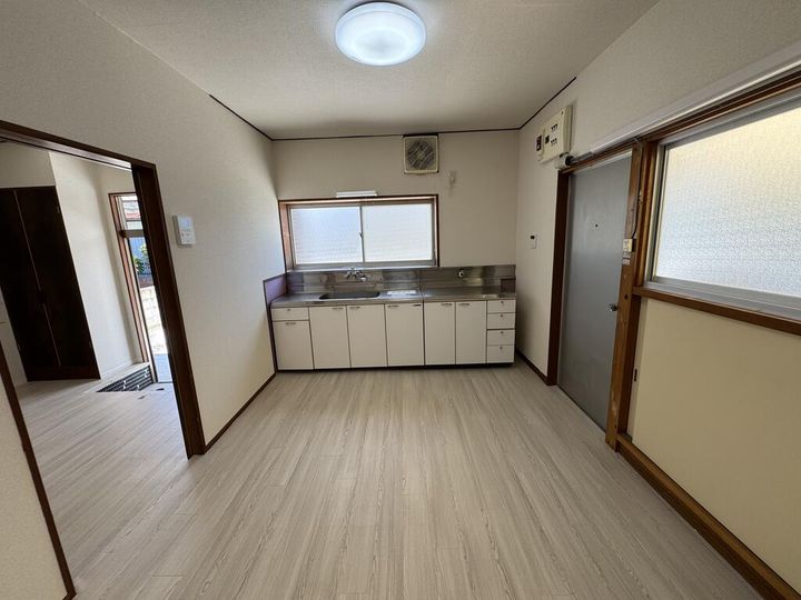 宮城県遠田郡美里町北浦字大口(一戸建)の賃貸物件のキッチン