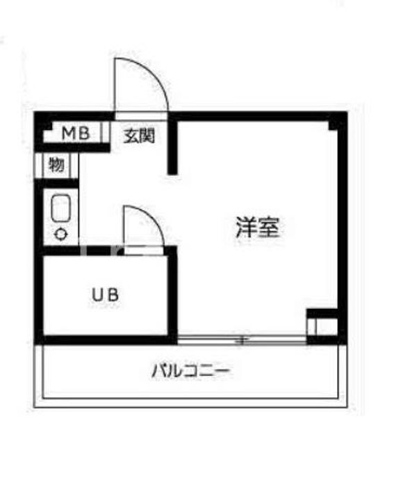 東京都世田谷区成城2(マンション)の賃貸物件の間取り
