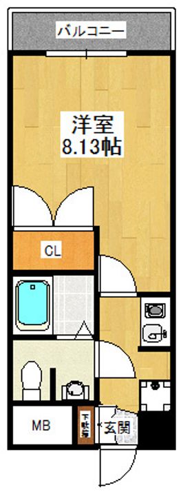 ONE ROOF FLAT NISHINOMIYA(旧プレジール阪神西の間取り