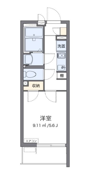神奈川県横浜市鶴見区生麦5(マンション)の賃貸物件の間取り