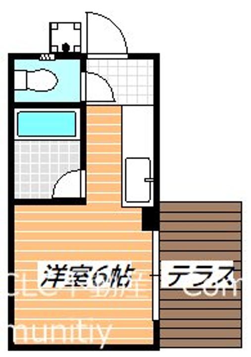 千葉県市川市押切(マンション)の賃貸物件の間取り