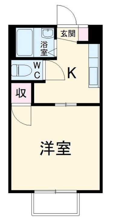 フローラル Iの間取り