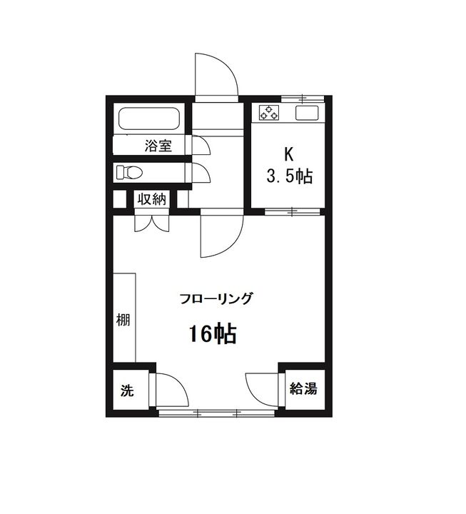 原宿第三宮廷マンションの間取り