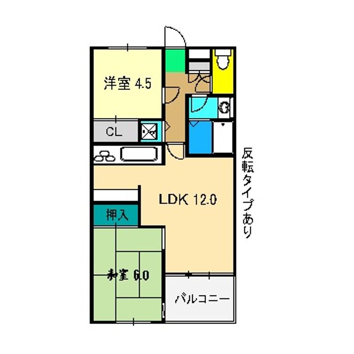 桜ハウスの間取り