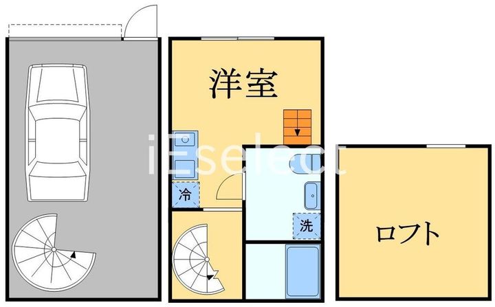 千葉県千葉市中央区道場北1(一戸建)の賃貸物件の間取り