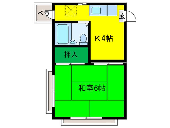 山崎ビルの間取り