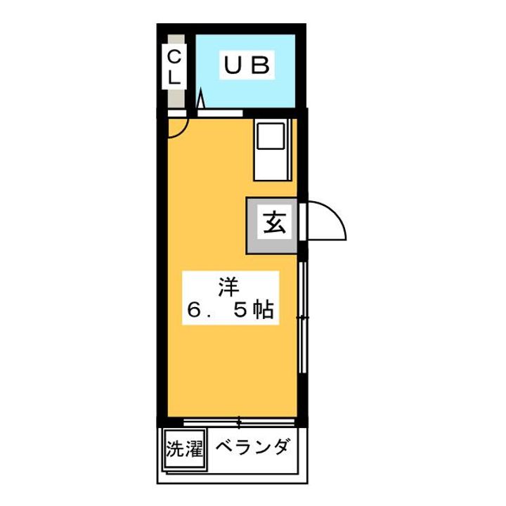 坪川ハイツの間取り