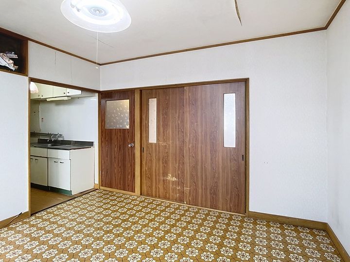 深沢マンションの居間